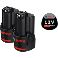 Аккумулятор Bosch Li-Ion 2 x 12 В 2,0 Ач.